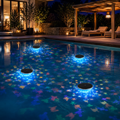 Solar Floating Pool and Pond Lights for Magical Backyard Water Reflection