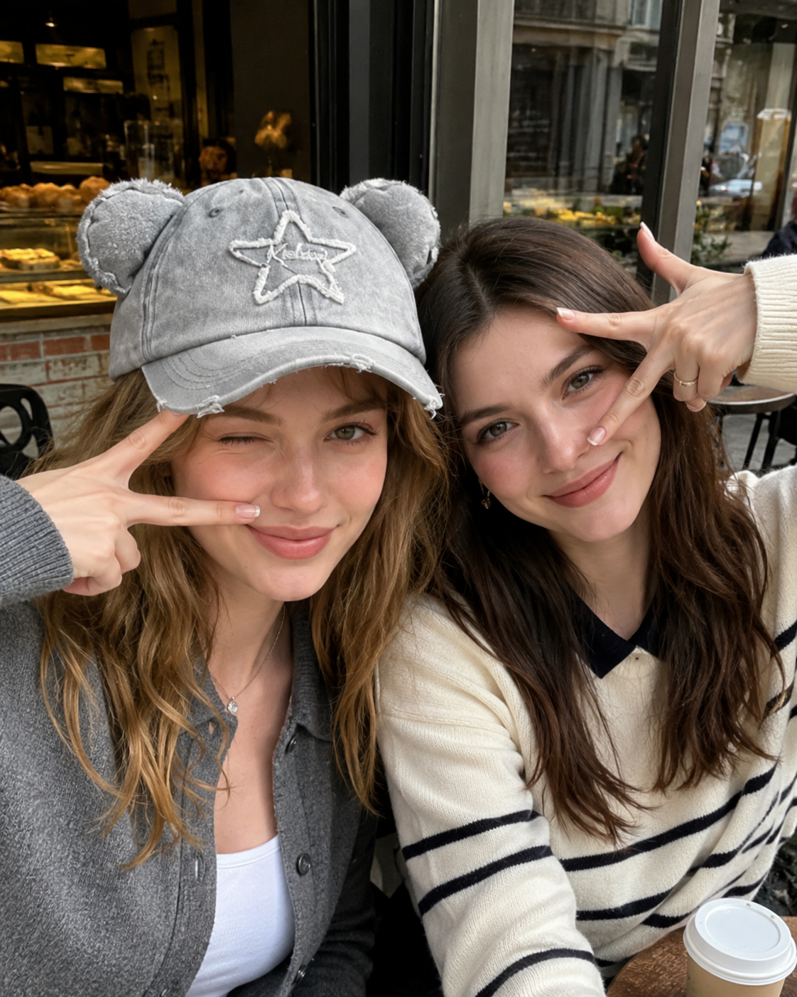 Bear Ear Baseball Cap - ChatGPT Image 2026年5月20日 15_12_41