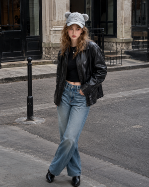 Bear Ear Baseball Cap - ChatGPT Image 2026年5月20日 15_26_58 (2)