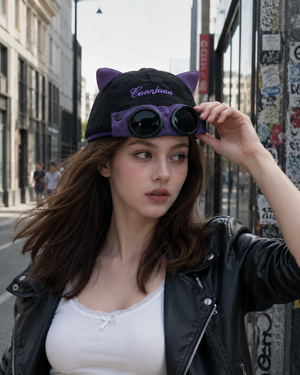 Black Purple Reversible Sunglasses Cap - ChatGPT Image 2026年5月20日 18_16_50 (2)