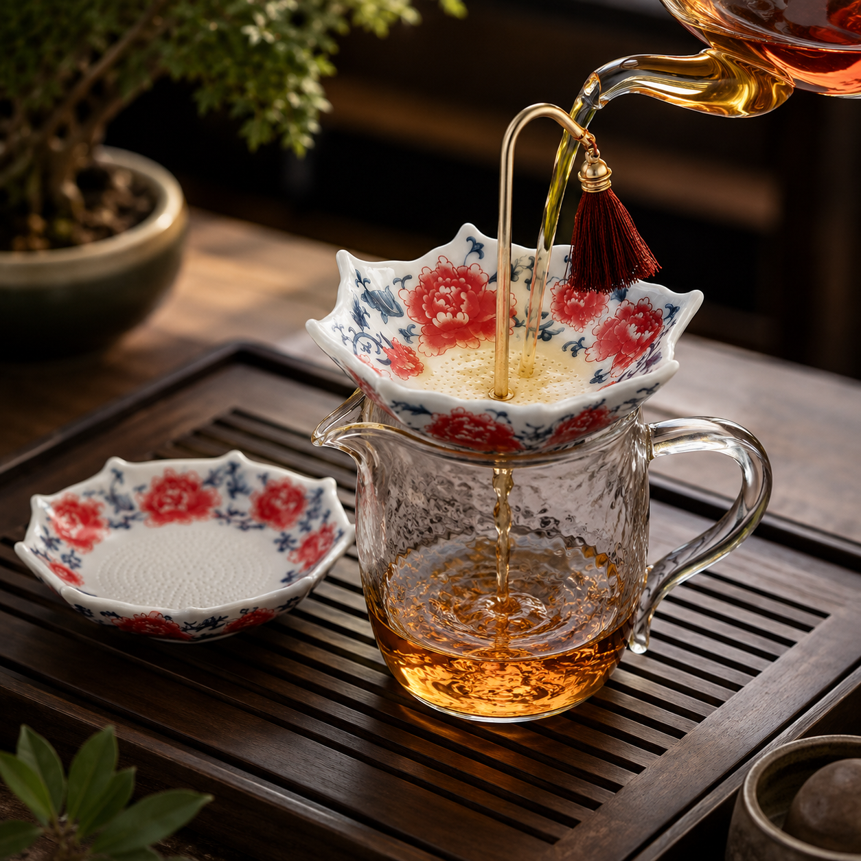 Ceramic Flower Tea Strainer Set - ChatGPT Image 2026年5月21日 14_45_13 (1)