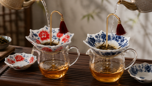 Ceramic Flower Tea Strainer Set - ChatGPT Image 2026年5月21日 14_57_51
