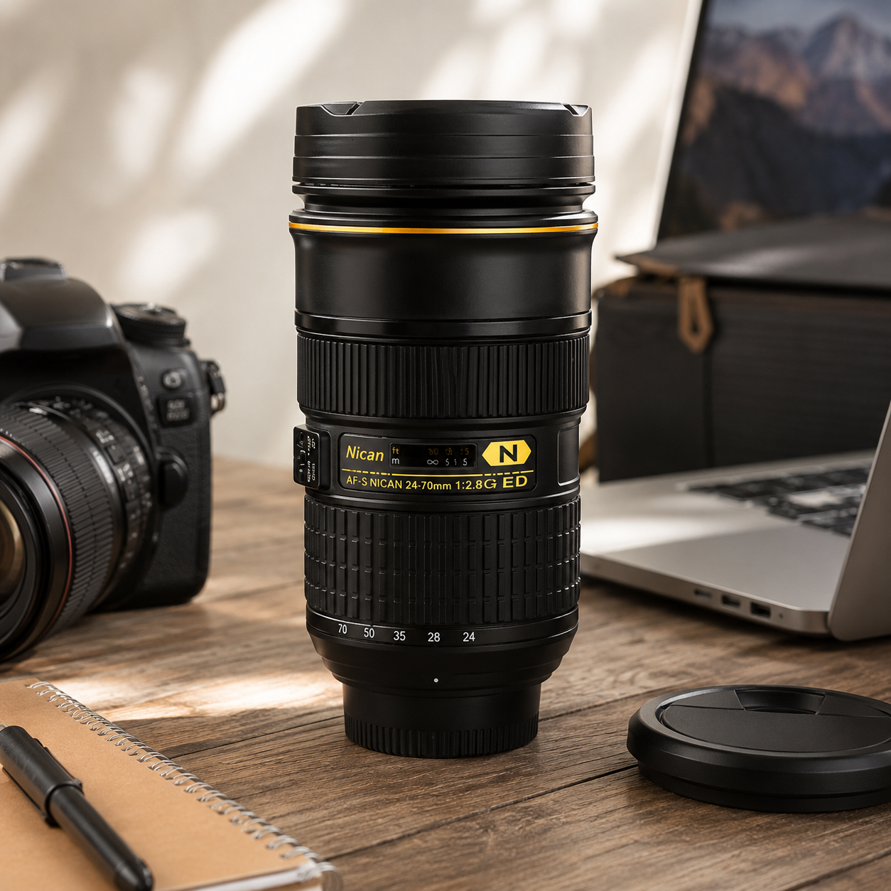 Camera Lens Travel Mug product image 6