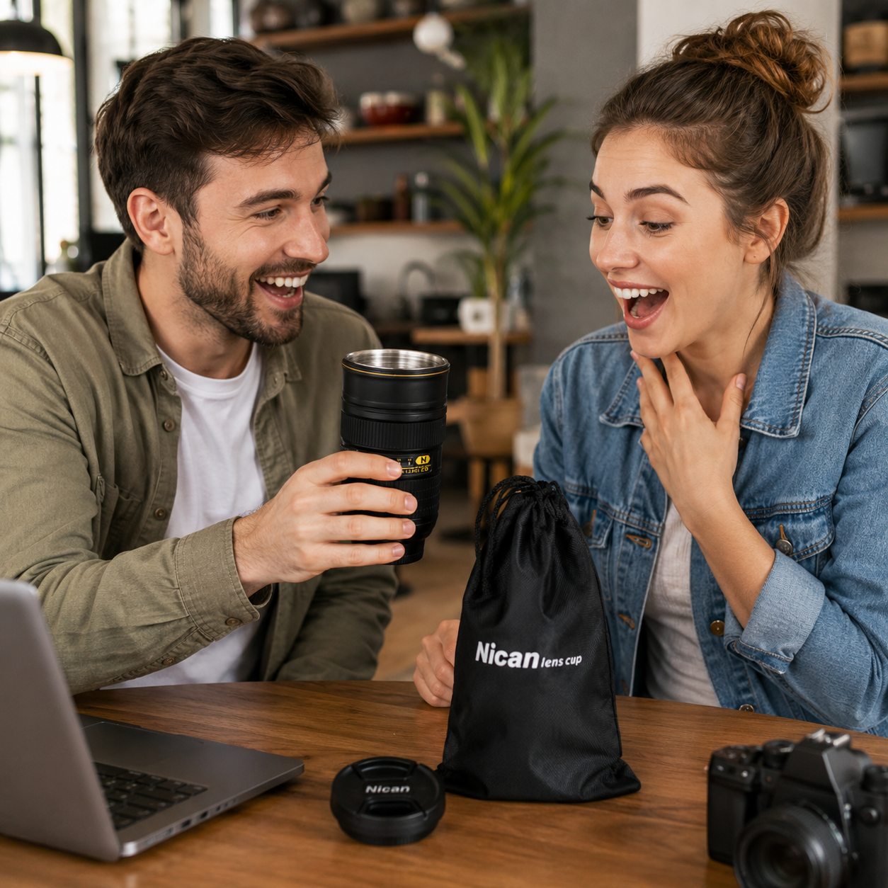 Camera Lens Travel Mug product image 7