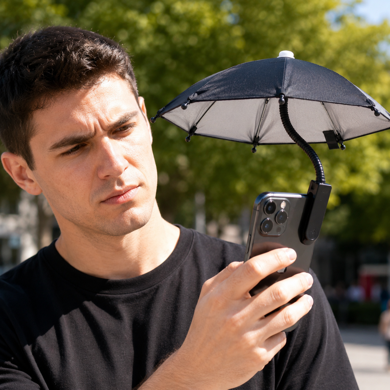 Clip-On Phone Sun Shade product image 3