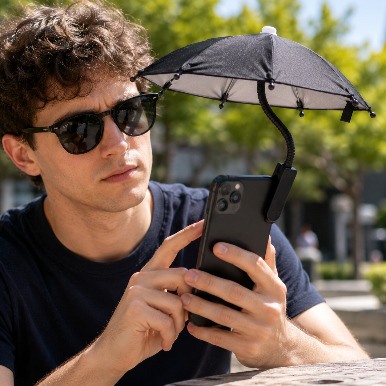 Clip-On Phone Sun Shade product image 4