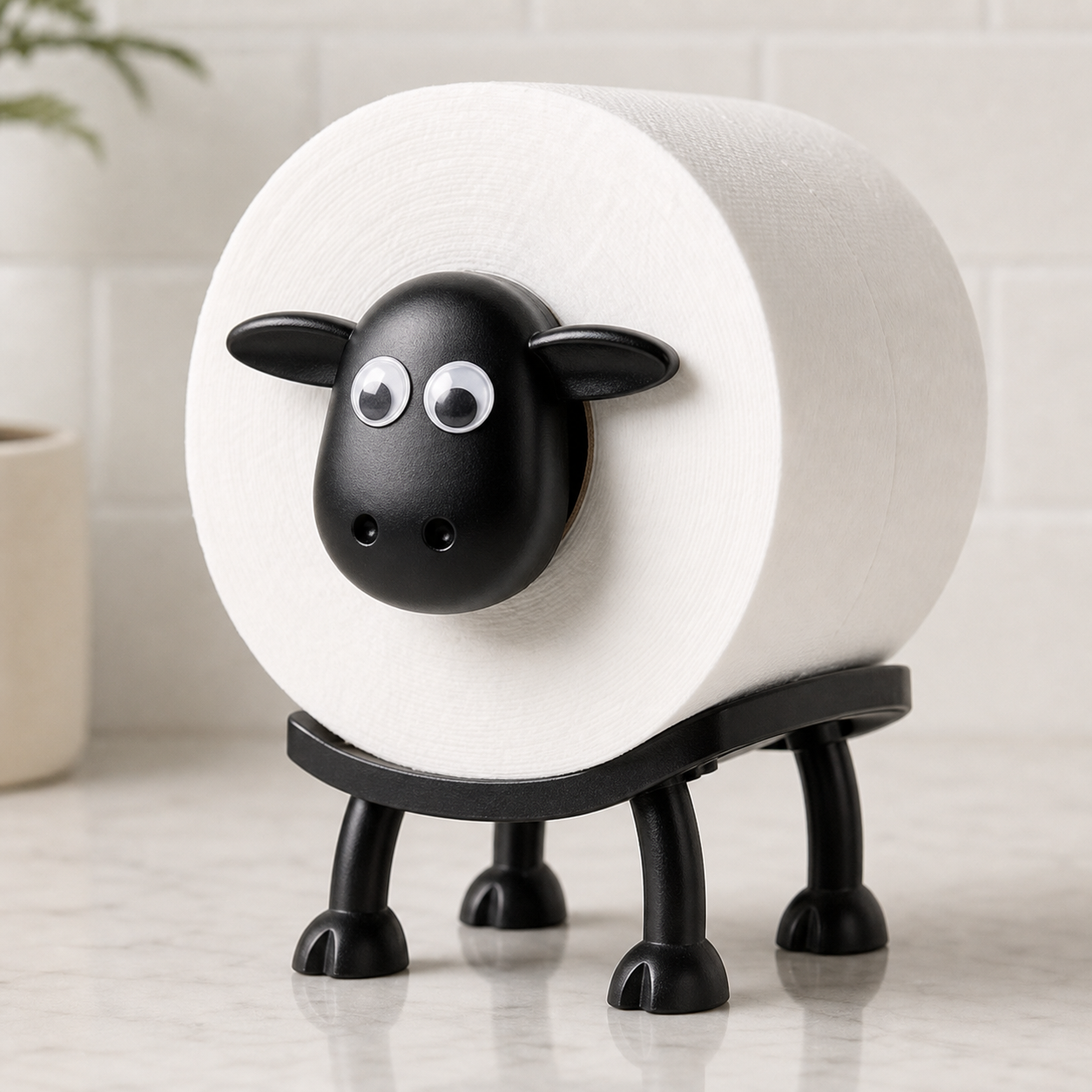 Cute Sheep Toilet Paper Holder product image 3
