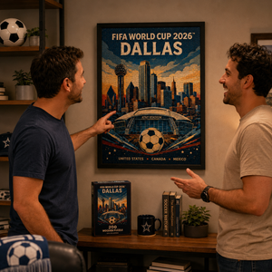 Dallas 2026 Soccer City Wooden Puzzle Use Scene Or Detail 4