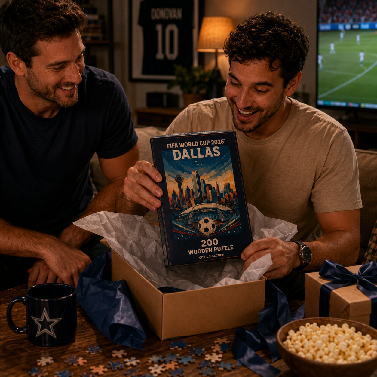 Dallas 2026 Soccer City Wooden Puzzle Use Scene Or Detail 10