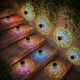 Solar Mandala Outdoor Garden Projection Lights
