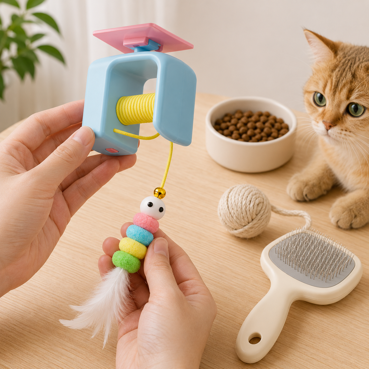 Door-Hanging Cat Yo-Yo Toy product image 5