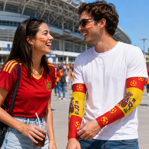 Flag Print Cooling Soccer Arm Sleeves product image 9