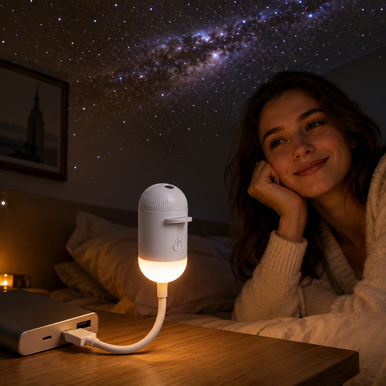 Galaxy Star Projector Night Light product image 7