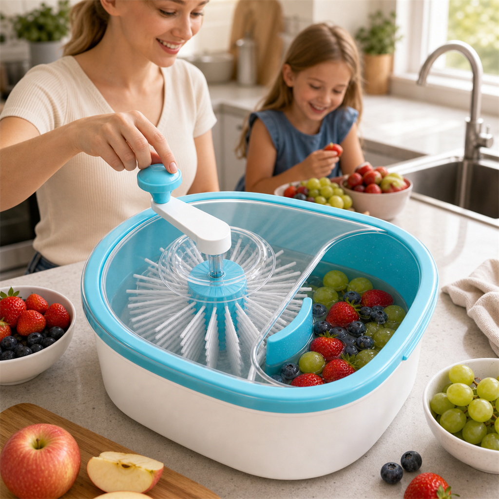Hands-Free Fruit Washing Basket product image 5