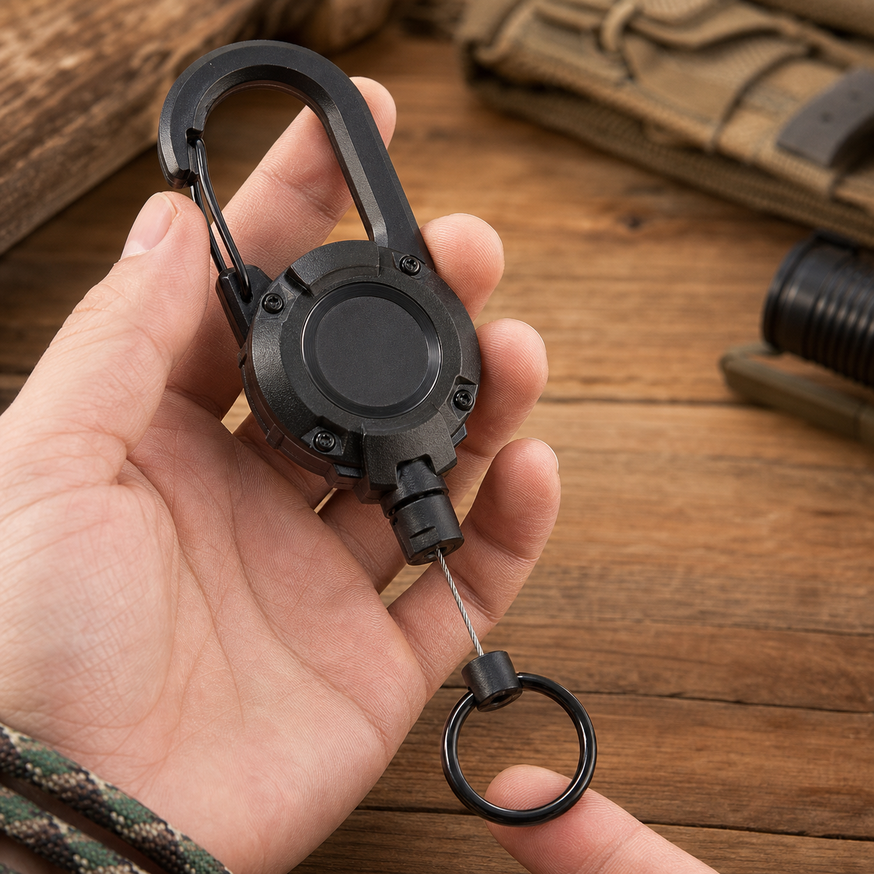 Magnetic Retractable Keychain product image 3