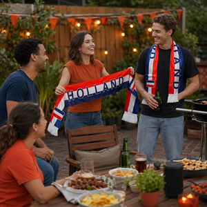 Netherlands Flag Satin Soccer Scarf product image 6