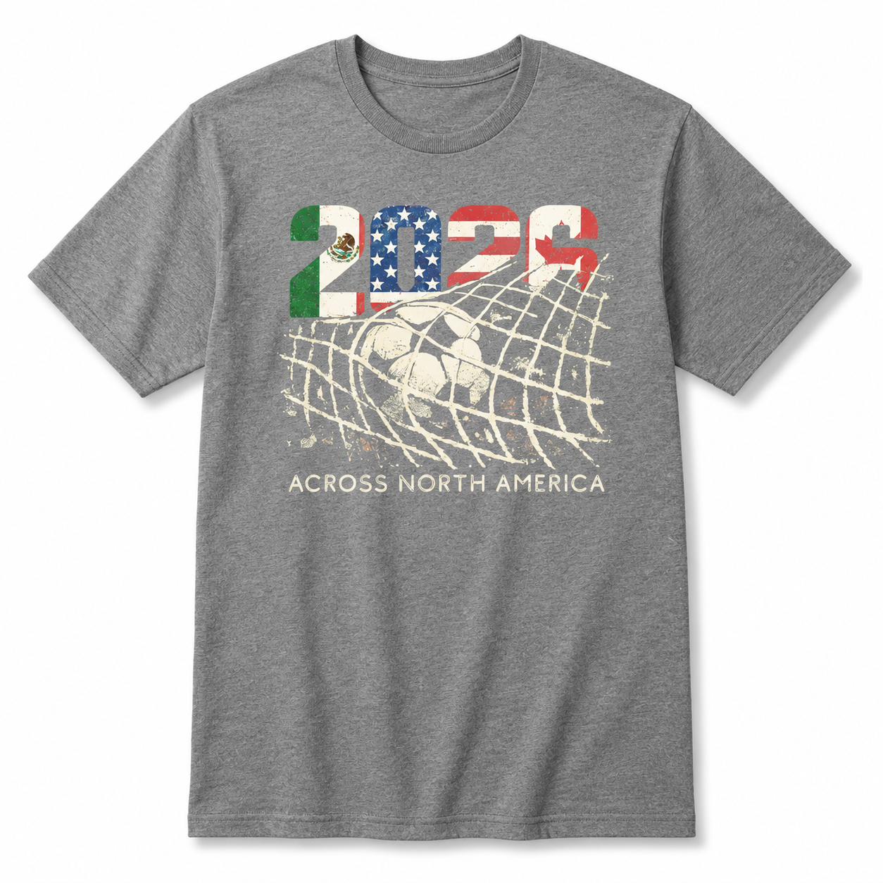 North America 2026 Soccer Fan Tee Product Color Packshot 4