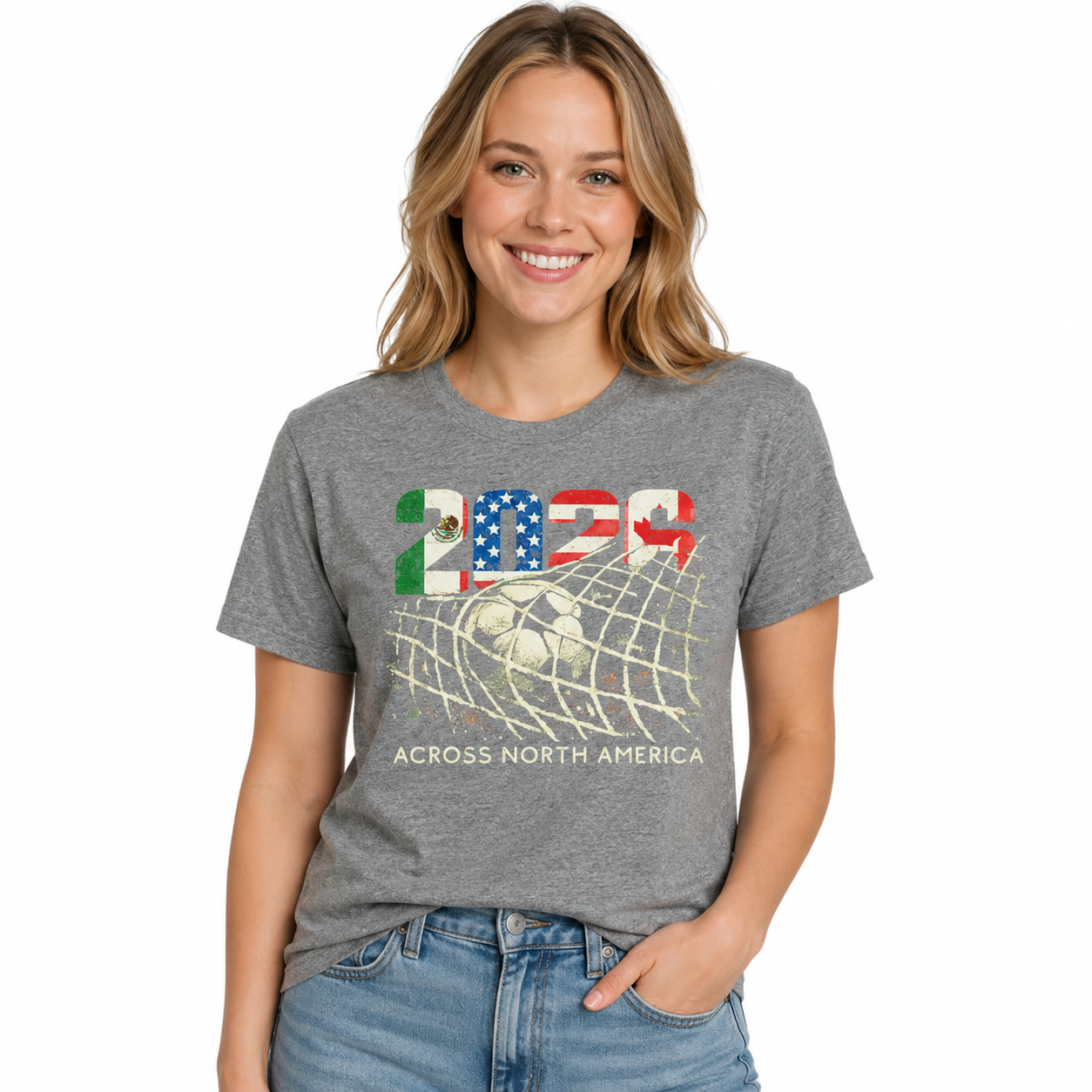North America 2026 Soccer Fan Tee Product Color Packshot 5