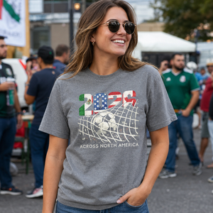 North America 2026 Soccer Fan Tee Product Color Packshot 6