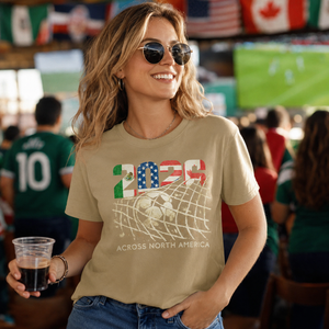 North America 2026 Soccer Fan Tee Worn Or Detail Scene 12