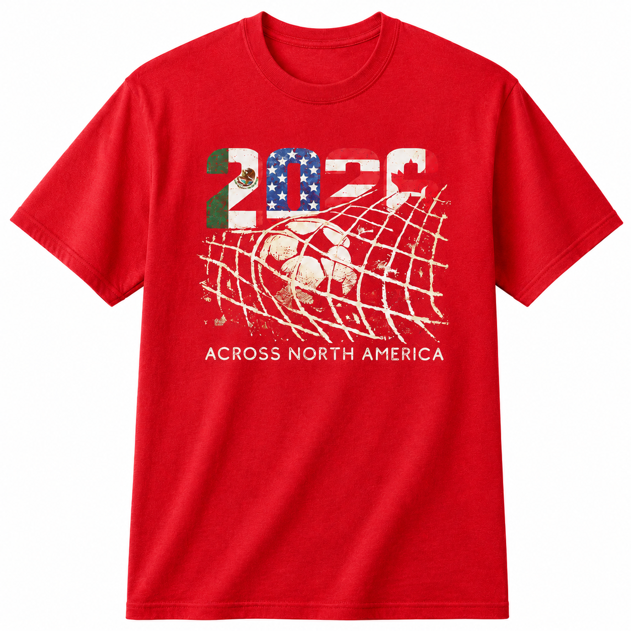 North America 2026 Soccer Fan Tee Worn Or Detail Scene 22