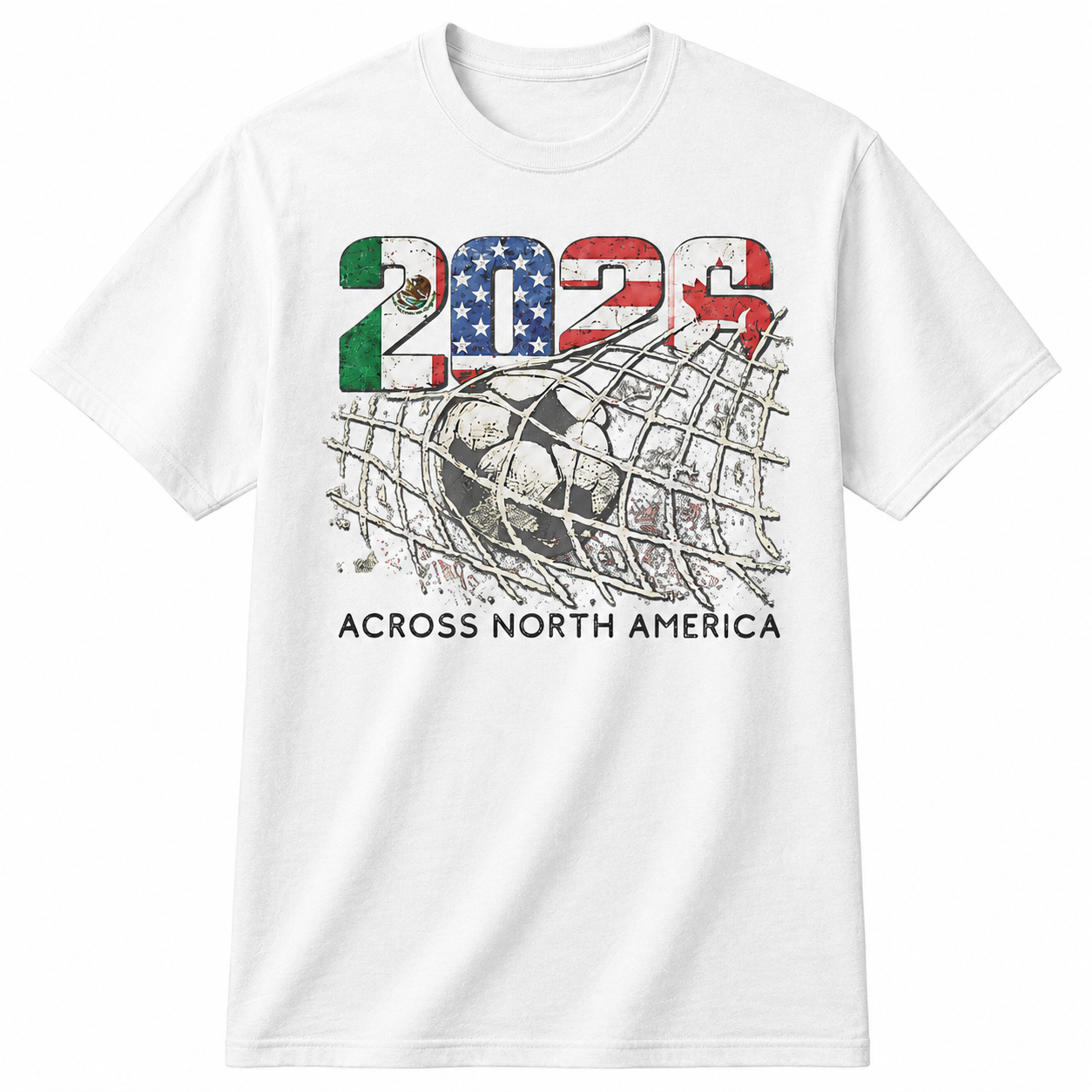 North America 2026 Soccer Fan Tee Worn Or Detail Scene 25