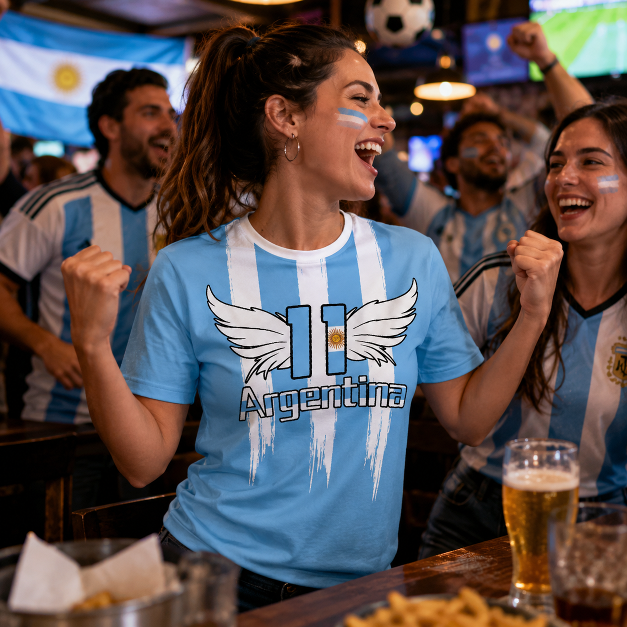 Quick-Dry 3D Soccer Fan T-Shirt product image 5