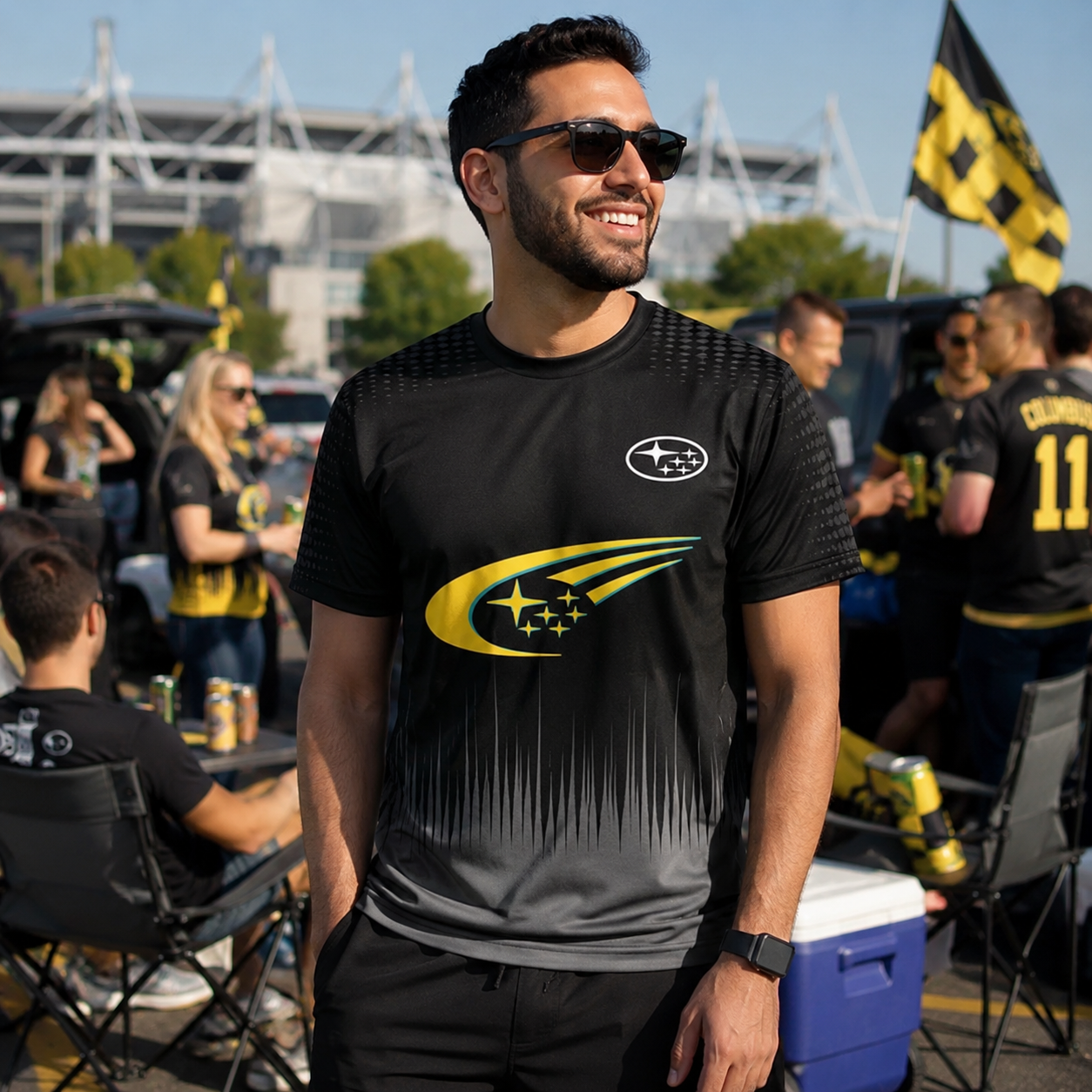 Quick-Dry Racing Soccer Graphic Tee product image 4