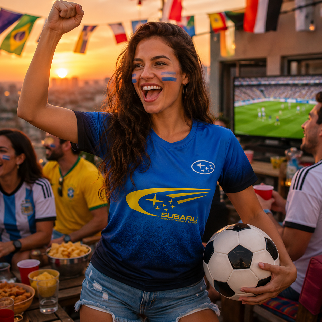 Quick-Dry Racing Soccer Graphic Tee product image 9