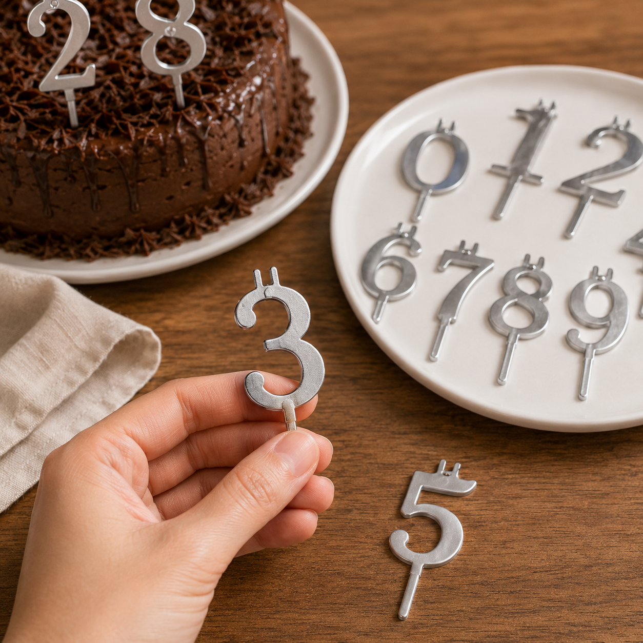 Reusable Number Birthday Candle Holder product image 5