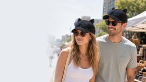 Sunglasses Cat Ear Baseball Cap homepage carousel image