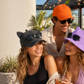 Sunglasses Cat Ear Bucket Hat generated-worn-social-scene 1