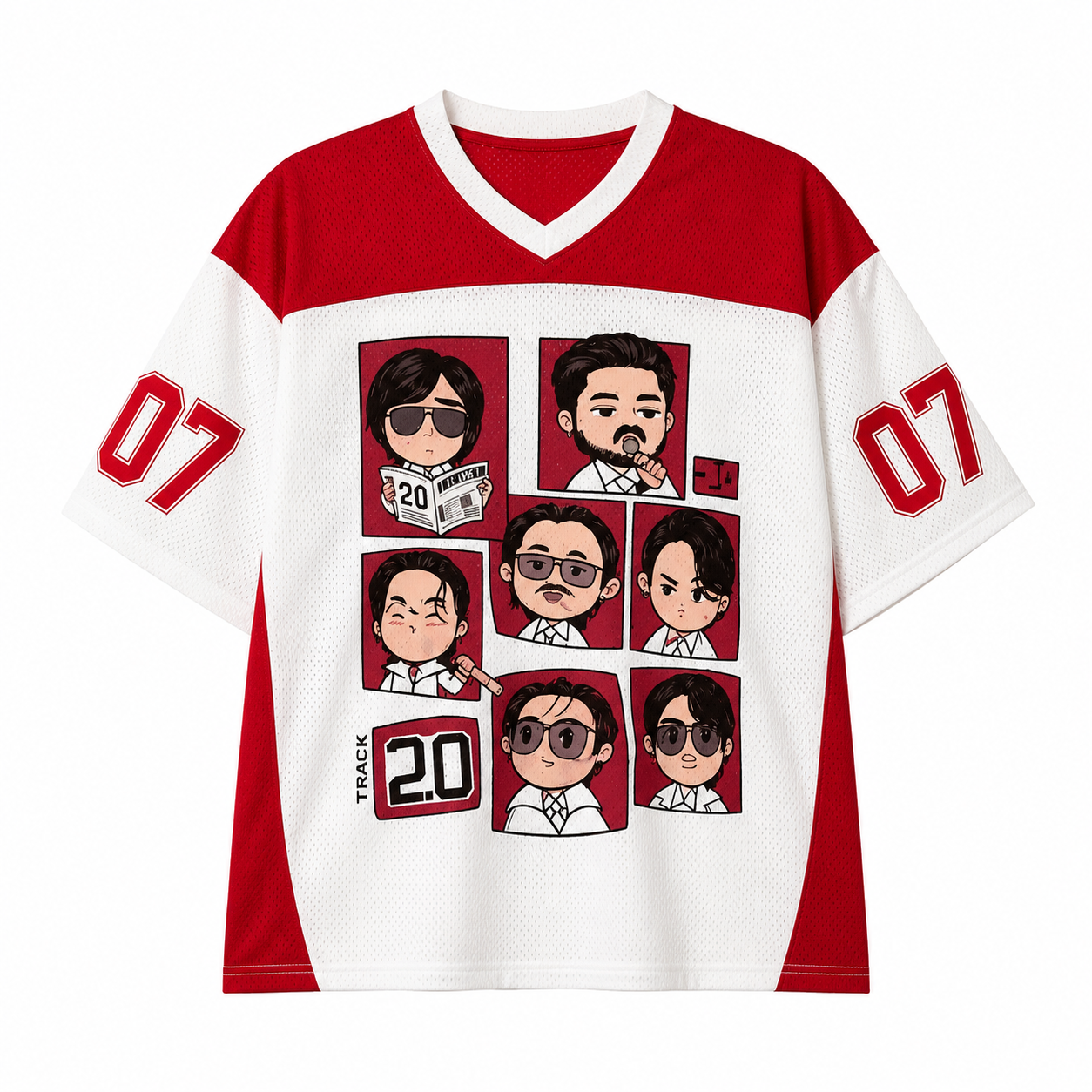Women's North America Soccer Graphic Tee Product Color Packshot 7