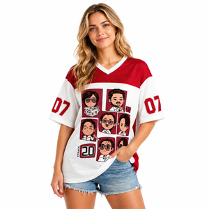 Women's North America Soccer Graphic Tee Product Color Packshot 8