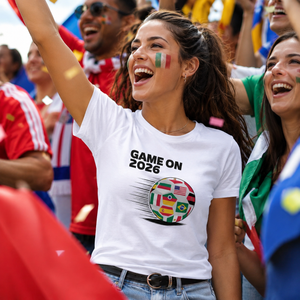 World Flags Soccer Ball Graphic Tee product image 4