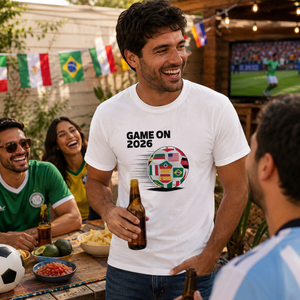 World Flags Soccer Ball Graphic Tee product image 5