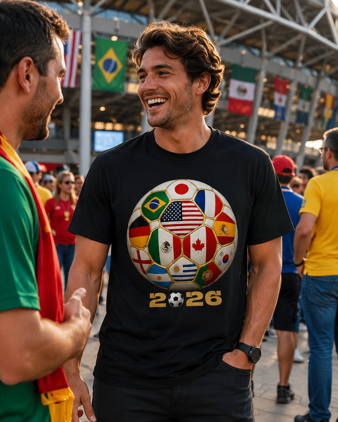 Worldwide Football Fan Jersey Tee product image 1